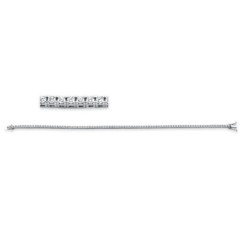 Armband 4er-Krappe 18 kt WG
