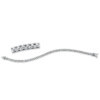 Material: weissgold – Armband 4er-Krappe 18 kt RG, Flex-Band, variabel