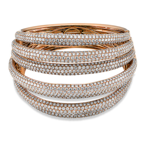 Armreif 18 kt RG