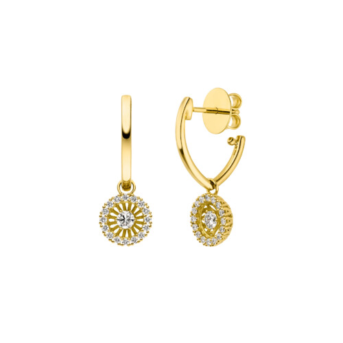 Gelbgold Ohrhänger 