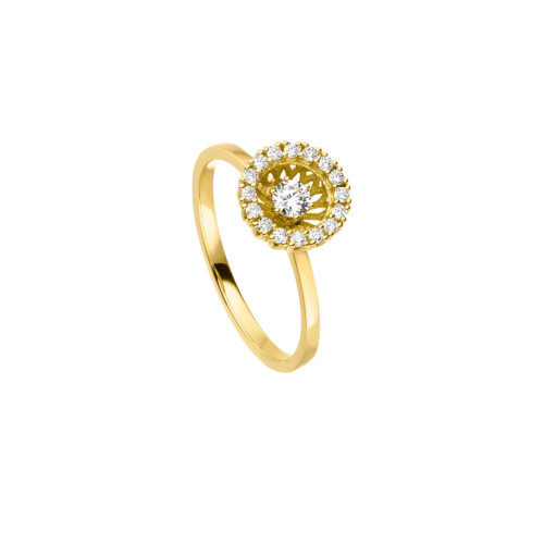 Gelbgold Ring 