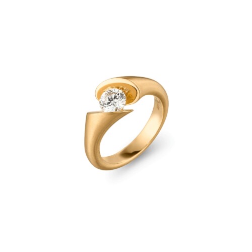 CALLA Solitär Ring
