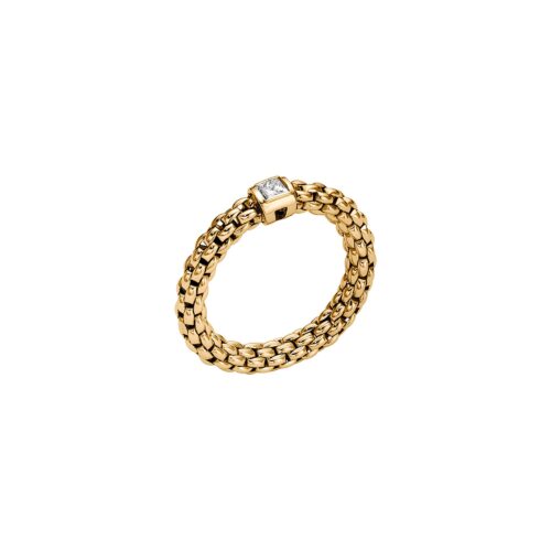 Flex'it Ring Souls mit Prinzess-Diamant - Größe S