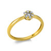 Material: gelbgold – Ring 18 kt GG