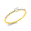 Material: gelbgold – Ring 3er-Krappe 18 kt GG 