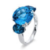 Material: weissgold – Ring 4er-Krappe 18 kt WG