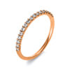 Material: rotgold – Ring 18 kt RG