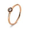 Material: rotgold – Ring 6er-Krappe 18 kt RG