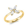 Material: gelbgold – Ring 18 kt GG