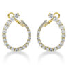 Material: gelbgold – Ohrschmuck 18 kt GG