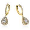 Material: gelbgold – Ohrschmuck 14 kt GG 