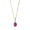 Material: gelbgold – Collier 4er-Krappe 18 kt GG