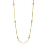 Material: gelbgold – Collier Zarge 18 kt GG, mit ZÖ 40 cm