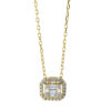 Material: gelbgold – Collier 18 kt GG, mit ZÖ 40 cm and 43cm
