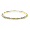 Material: gelbgold – Armband 4er-Krappe 18 kt GG, Flex-Band