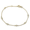 Material: gelbgold – Armband 18 kt GG