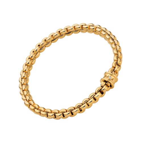 Flex'it Armband Eka mit weißem Brillant - Größe M