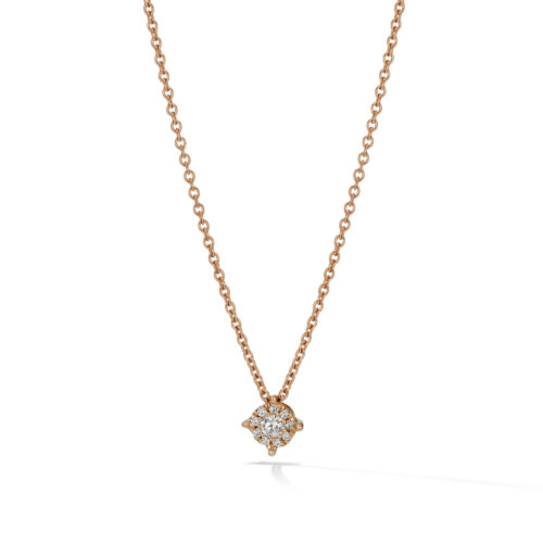 Anhänger mit Kette Roségold