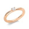 Material: rotgold – Ring 4er-Krappe 14 kt GG