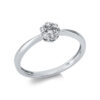 Material: weissgold – Ring 18 kt GG