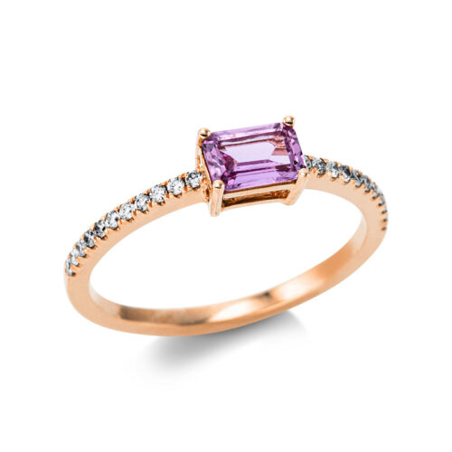 Ring 4er-Krappe 18 kt RG