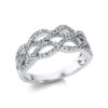 Material: weissgold – Ring 18 kt GG+WG