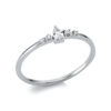Material: weissgold – Ring 18 kt RG