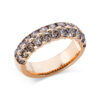 Material: rotgold – Ring 14 kt WG