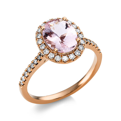 Ring 4er-Krappe 18 kt RG
