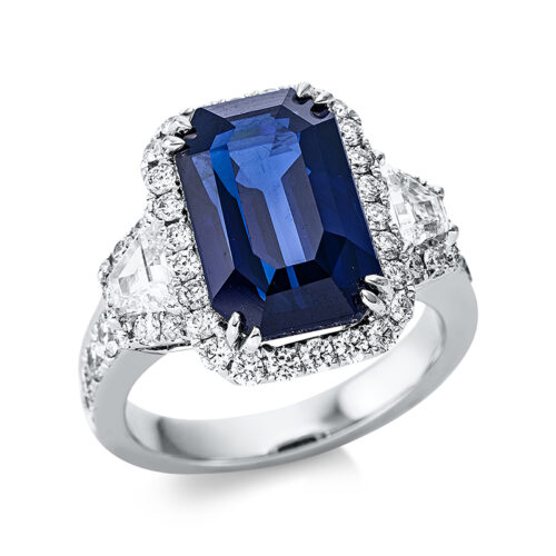 Ring 8er-Krappe 18 kt WG