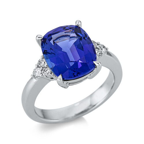 Ring 4er-Krappe 18 kt WG