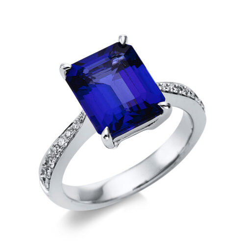 Ring 4er-Krappe 18 kt WG