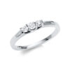 Material: weissgold – Ring 18 kt GG