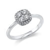 Material: platin – Ring 14 kt GG