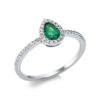 Material: weissgold – Ring 18 kt GG
