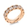 Material: rotgold – Ring 14 kt WG