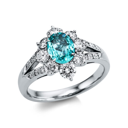 Ring 4er-Krappe 900 Pt Platin