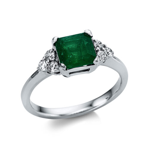 Ring 4er-Krappe 18 kt WG