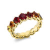 Material: gelbgold – Ring 18 kt RG, Flex-Band, variabel
