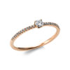 Material: rotgold – Ring 18 kt GG