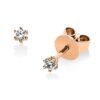 Material: rotgold – Ohrstecker 6er-Krappe 14 kt GG