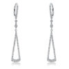Material: weissgold – Ohrschmuck 18 kt GG