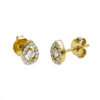 Material: gelbgold – Ohrstecker 18 kt GG