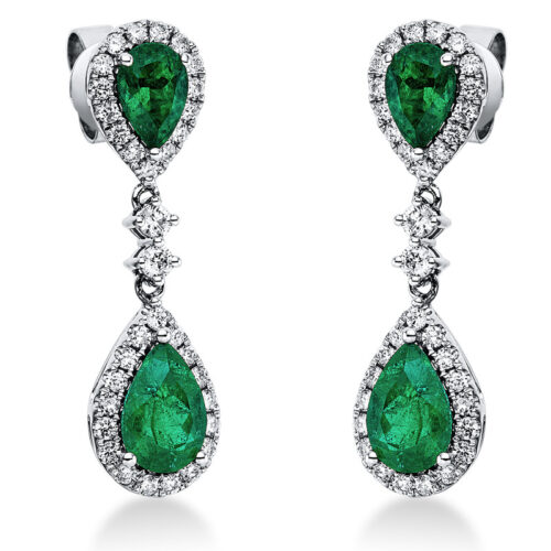 Ohrschmuck 3er-Krappe 18 kt WG, IGL 2323953001