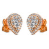 Material: rotgold – Ohrschmuck 14 kt GG 