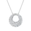 Material: weissgold – Anhänger 18 kt GG