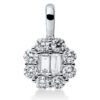 Material: weissgold – Anhänger 18 kt GG