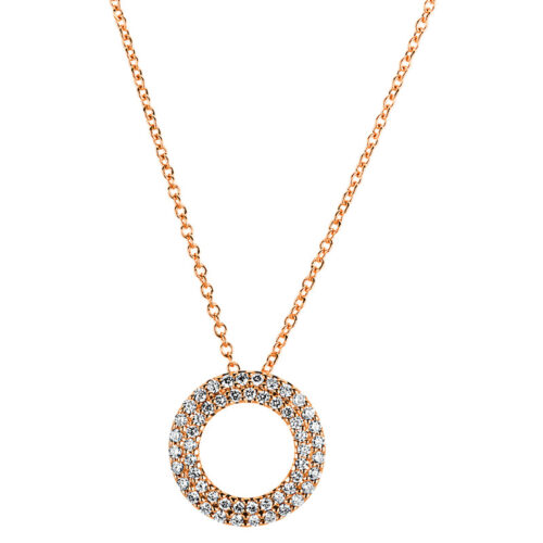 Collier 18 kt RG 
