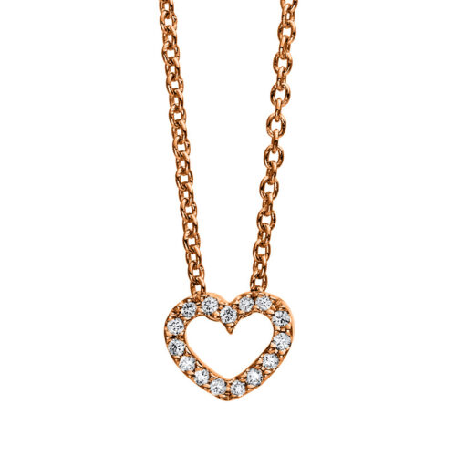 Collier 18 kt RG 