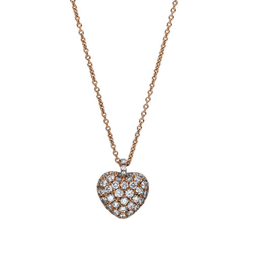 Collier 18 kt RG 